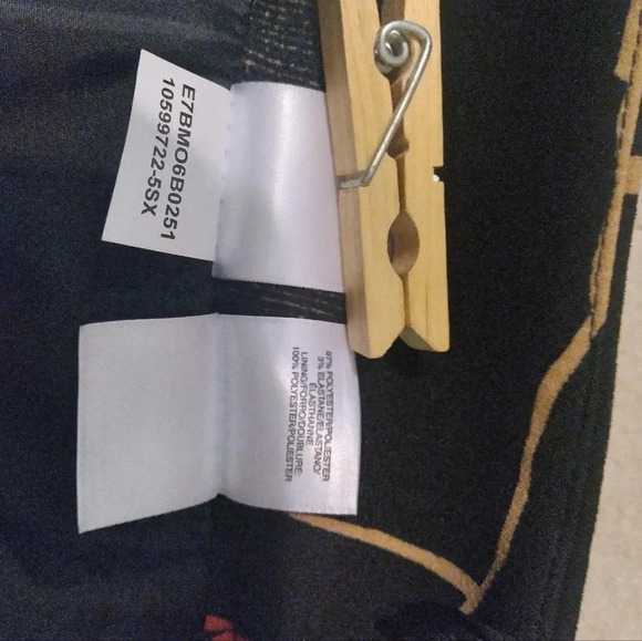 Nine west midi geometric skirt-16 like new - Picture 7 of 7